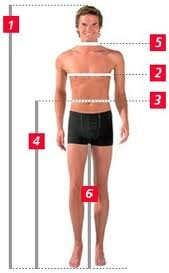 Размеры мужской одежды Размеры мужской одежды